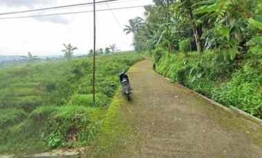 dijual tanah view bagus udara sejuk