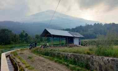 dijual tanah view gunung akses jl mobil