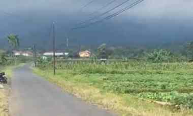 dijual tanah view gunung pinggir jl sangat strategis