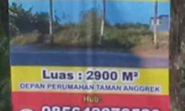 dijual tanah waru baki sukoharjo jawatengh