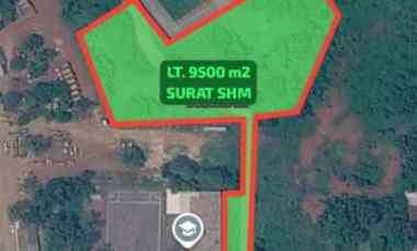 Dijual Tannah 9500 m2 - Setu Kab. Bekasi