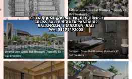 Villatel Full Furnish Cross Bali Breaker Pantai X2 Balangan Jimbaran