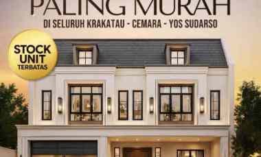 Dijual Rumah Baru Komplek Alexander Haus Jln Amal - Krkatau - Medan