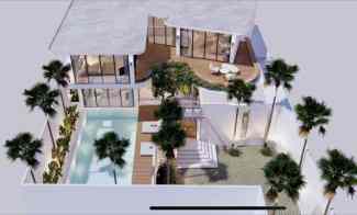 DO 265- Dijual New Villa dekat Pantai Berawa Canggu Kuta Bali