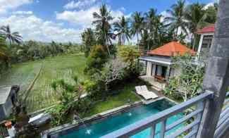DO 255- For Sale Villa View Sawah di Kawasan Ubud Gianyar Bali