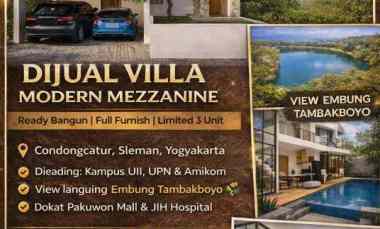 dijual villa jl jalak ngringin condong