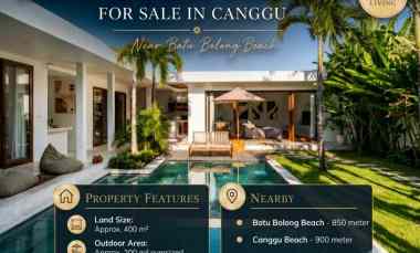 dijual villa jl pantai batu bolong no