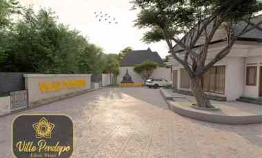 dijual villa mewah tanah luas di borobudur