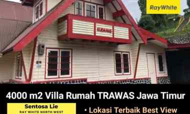 Dijual 4000 m2 Villa Trawas Mojokerto Jawa Timur Lokasi Bagus Best Vie