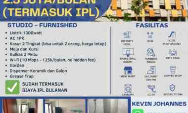 disewa apartement sayana studio