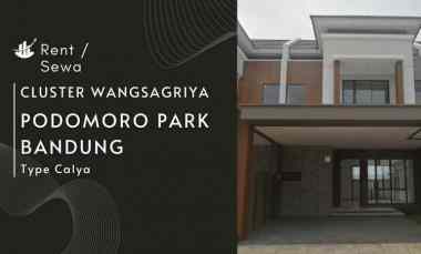 disewa rumah baru dikawasan podomoro park bandung