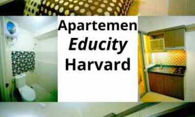 disewakan apartemen educity