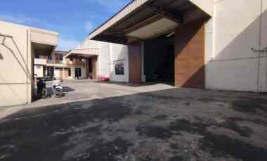 disewakan gudang ex pabrik di margomulyo indah