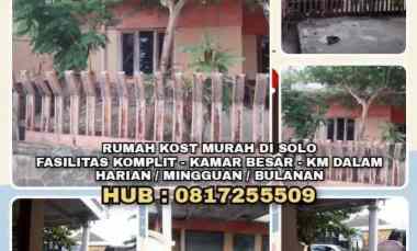 disewakan kost semanggi pasar kliwon