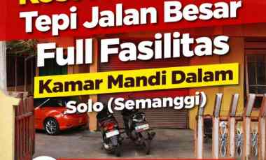 Kost Murah di Solo Semanggi Tepi Jalan Besar Kamar Mandi dalam