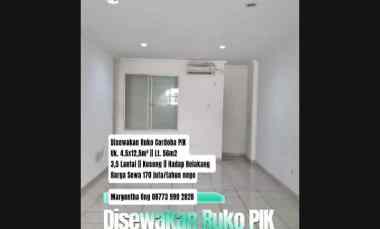 disewakan ruko cordoba pik 3 5 lantai
