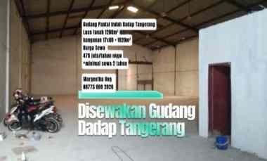 disewakan ruko gudang kantor gudang pantai indah dadap