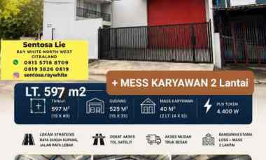 disewakan ruko gudang kantor jalan raya dukuh kupang