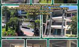 Disewakan Kantor Strategis di jl. Bypass Ngurah Rai, Kuta, Badung Bali