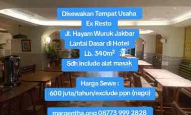 disewakan ruko gudang kantor jl hayam wuruk jakarta barat