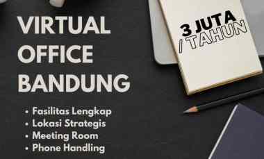 Sewa Virtual Office Bandung Murah Fasilitas Lengkap Strategis