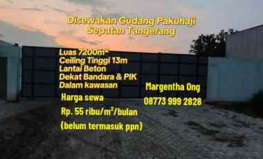 disewakan ruko gudang kantor pakuhaji sepatan tangerang