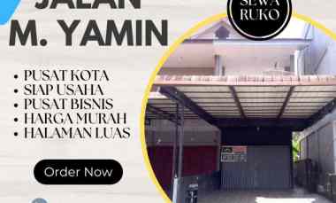 disewakan ruko jalan m yamin kota pontianak