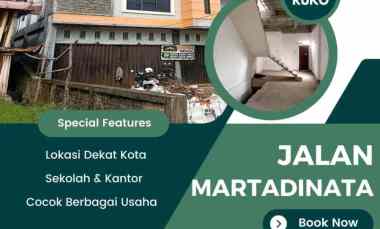 disewakan ruko jalan martadinata kota pontianak