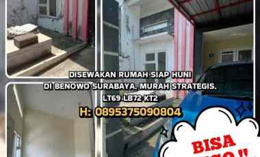 disewakan rumah benowo surabaya