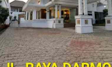 Disewakan 863 m2 Rumah Raya Darmo - Surabaya Pusat Kota Nol Jalan Raya