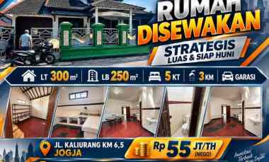 disewakan rumah jl kaliurang km 6 5 gg