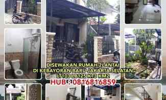 Disewakan Rumah 2 lantai di Kebayoran Baru Jakarta Selatan. Lt103 Lb125