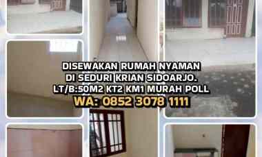 disewakan rumah krian sidoarjo jawa timur
