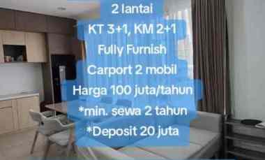 disewakan rumah milenial pik 2 fully furnish