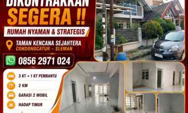 disewakan rumah perum taman kencana