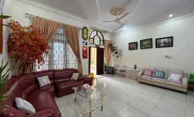 disewakan villa cemara asri full furnished siap huni
