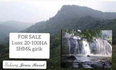 for sale lahan kebun cijambe subang jawa barat
