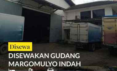gudang disewakan margomulyo indah surabaya barat