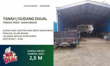 Gudang Tanah Dijual Cileungsi Bogor