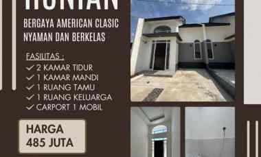 Hunian Bergaya American Clasic Nyaman dan Berkelas