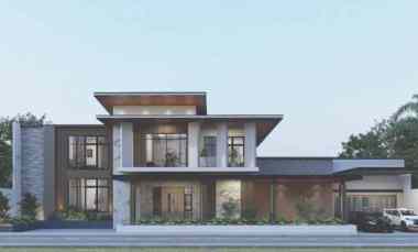 hunian classic modern di komplek pemda