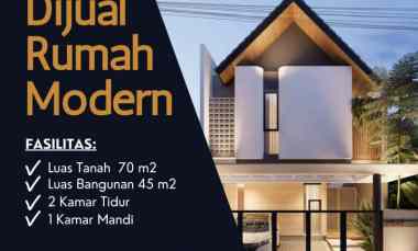 hunian dua lantai harga satu lantai