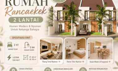 hunian eksklusif rancaekek ready unit harga terjangkau