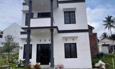 Hunian Mewah 2 Lantai Strategis all in hanya 6 juta