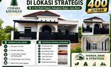 hunian modern di lokasi strategis