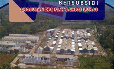 hunian subsidi 1 lantai dekat velodrome