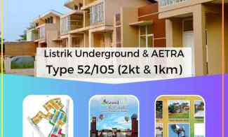 hunian tanah luas grandcity the extention hany 5 juta