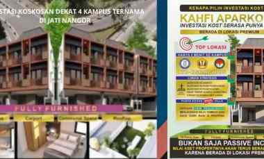 investasi koskosan di 4 kampus ternama di jati nangor