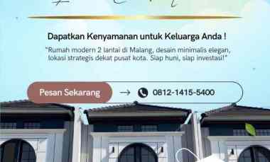 investasi kost malang kota 8 kamar dekat ub harga 1m