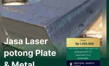 jasa laser potong plate metal